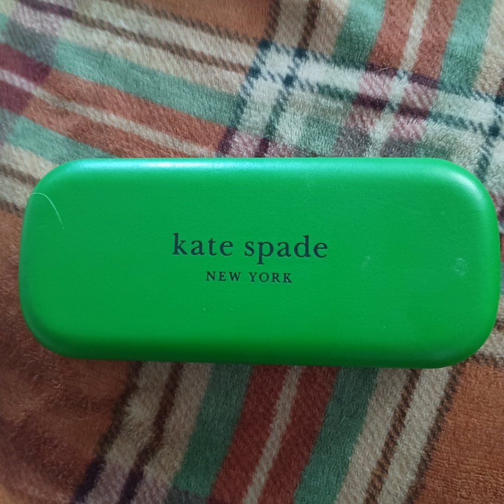 Kate Spade Green Glasses Case